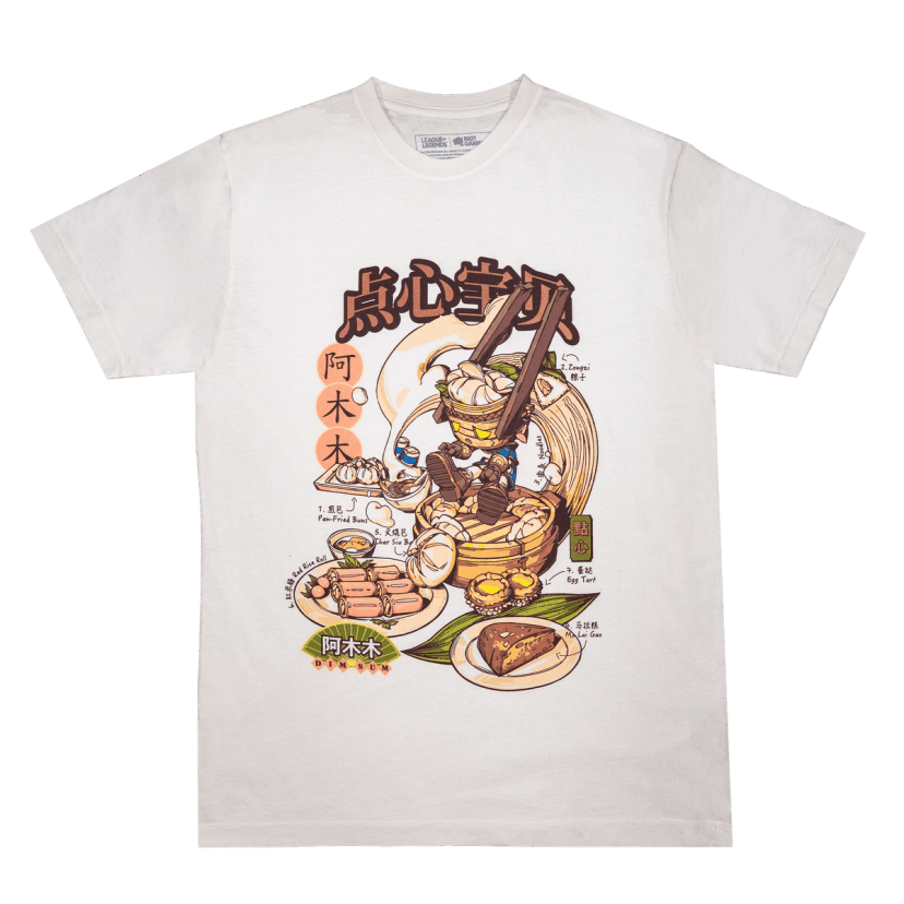Riot’s Latest Merch Drop: Dumpling Darlings Amumu Tee Leads a Feast of League-Themed Collectibles
