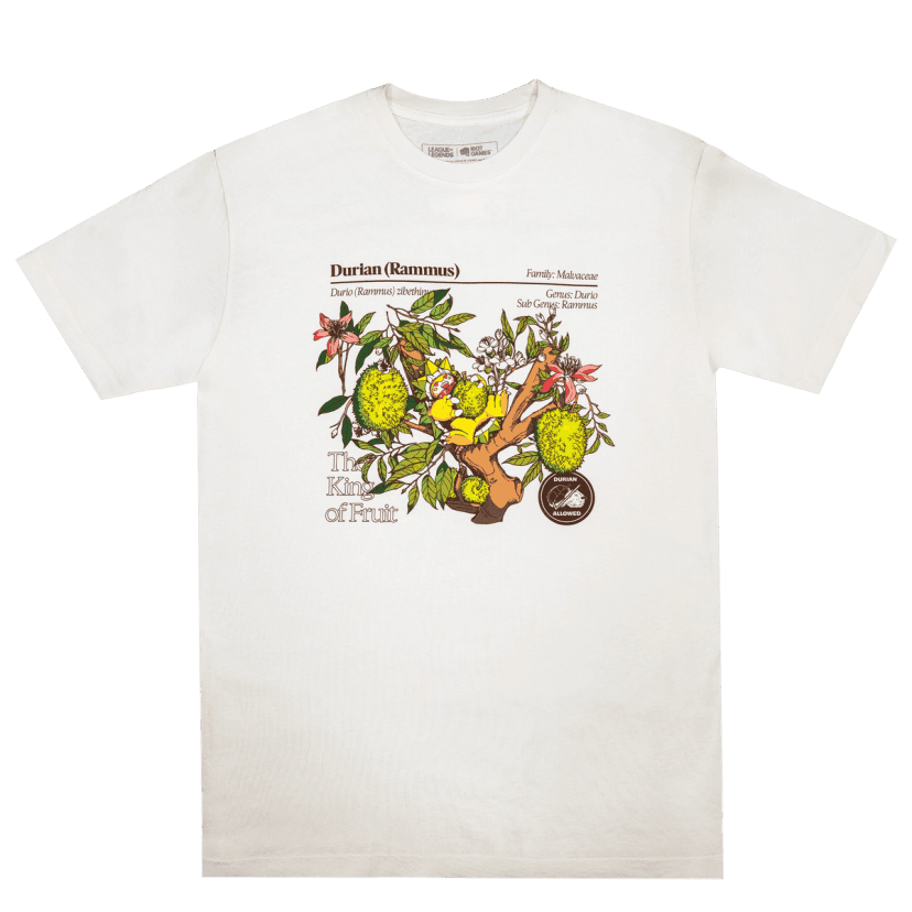 Riot Games Unleashes New League of Legends Merch: Durian Defender Rammus and More