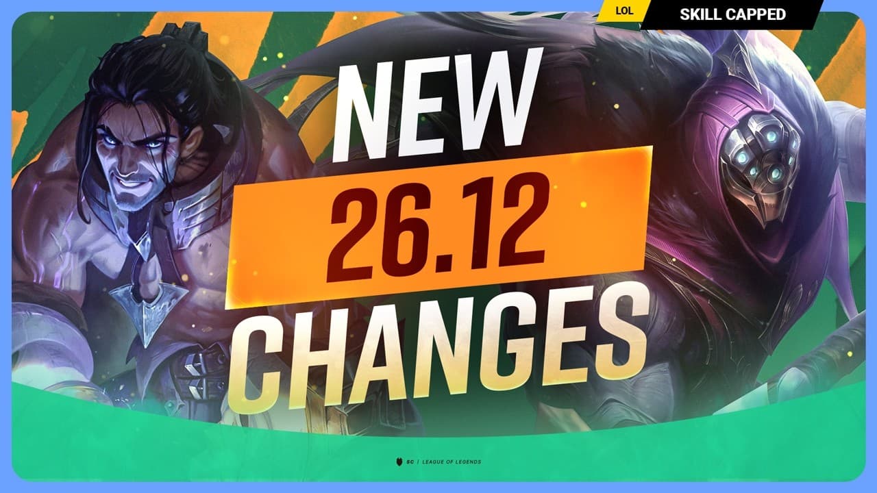 League of Legends Patch 26.12 Overhauls Meta: Lee Sin Nerfed, Top Lane Teleport Reworked